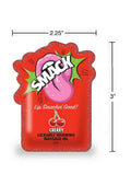 Smack Warming and Lickable Massage Oil 3ml Pouch (Case Of 48) - Cherry
