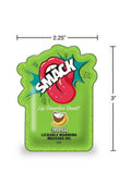 Smack Warming and Lickable Massage Oil 3ml Pouch (Case Of 48) - Tropical