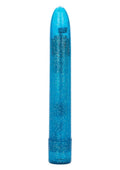 Sparkle Slim Vibrator - Blue