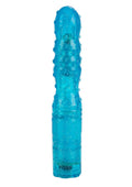 Sparkle Softees Nubbie Vibrator - Blue/Teal