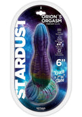 Stardust Orion's Orgasm Silicone Dildo with Suction Cup - Multicolor - 9in