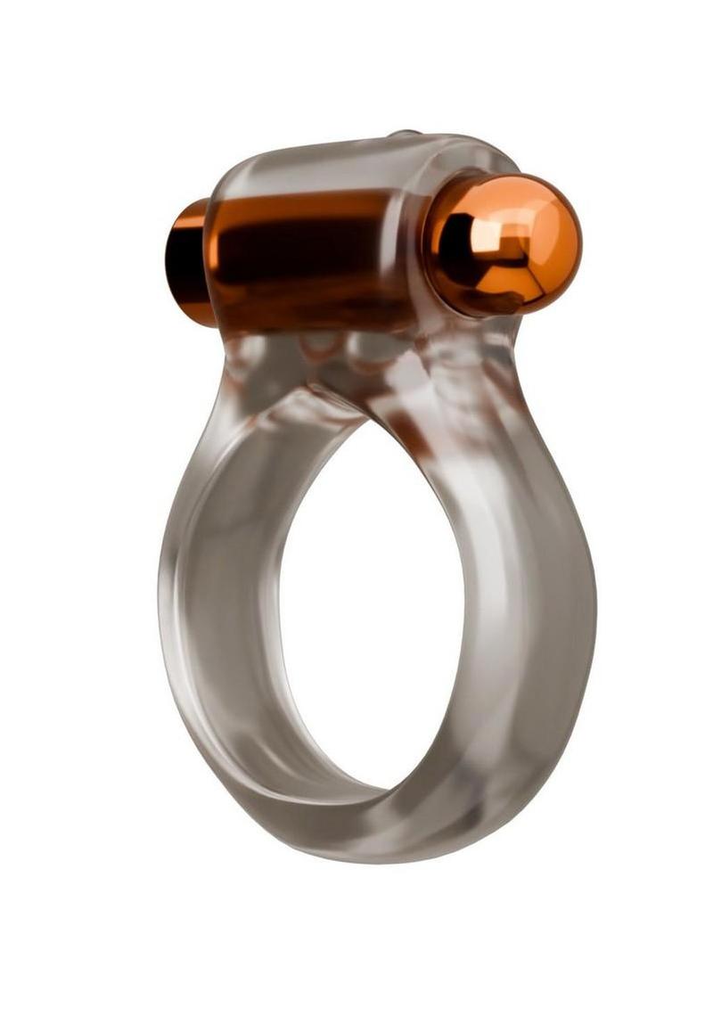 Stay Hard Vibrating Rechargeable Cock Ring Set with Beaded Sleeve