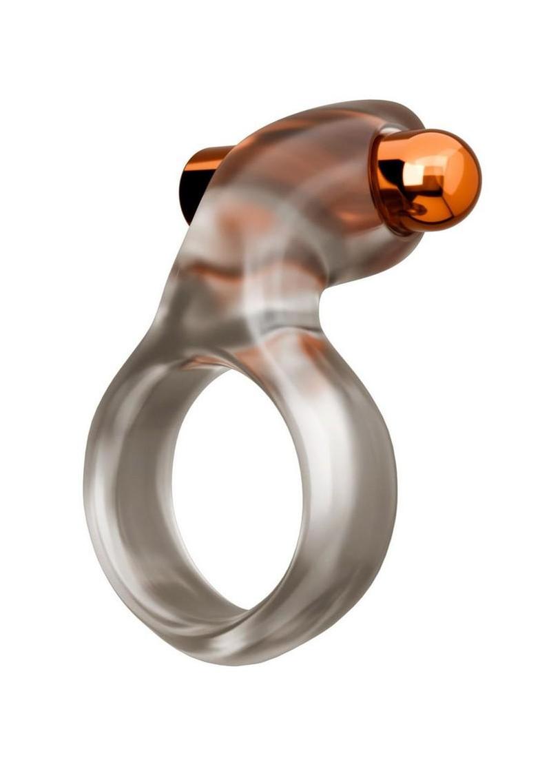 Stay Hard Vibrating Rechargeable Cock Ring Set with Studded Sleeve