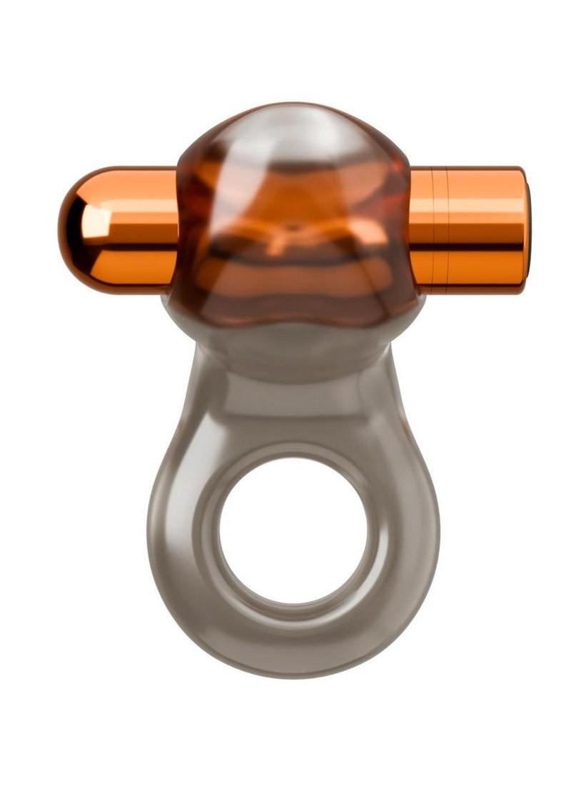 Stay Hard Vibrating Rechargeable Cock Ring Set with Studded Sleeve