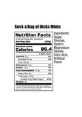 Suck A Bang Of Minty Dicks - 3oz