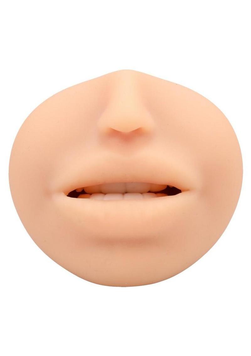 Super Sucker Cum Guzzler Ultraskyn Masturbator - Mouth