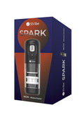 Svibe Ikon Spark Rechargeable Thrusting Rotating Masturbator - Black/Clear