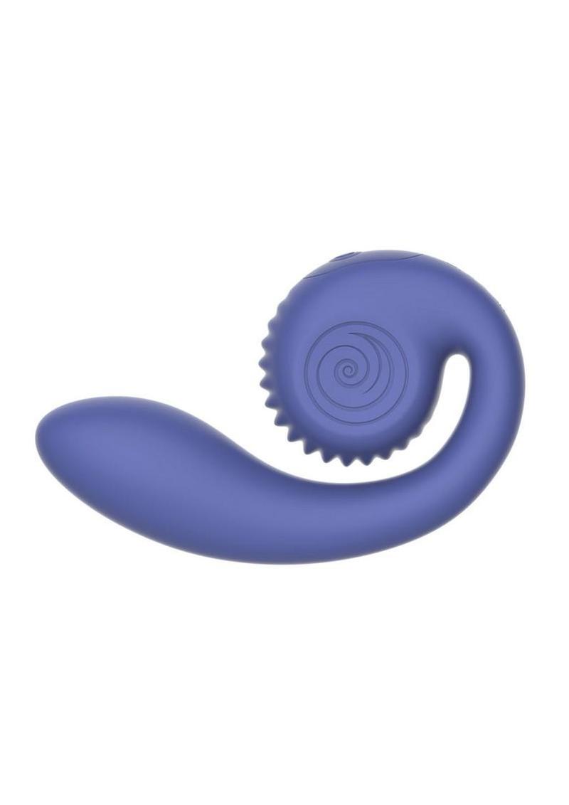 Svibe Snail Gizi Lite Rechargeable Silicone Vibrator - Juicy - Blueberry