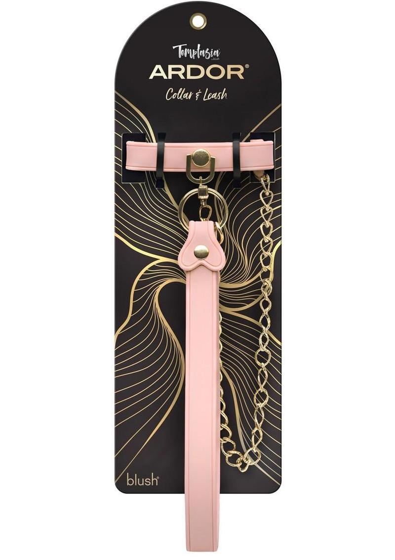 Temptasia Ardor Collar and Leash - Pink