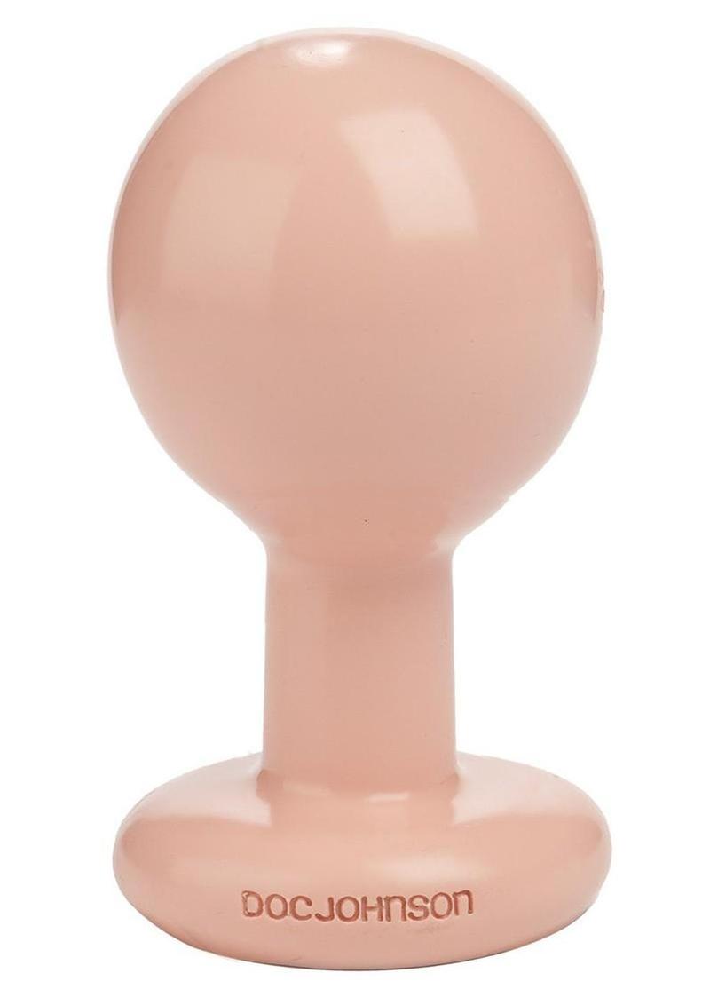 The Classic Round Butt Plug - Vanilla - Medium