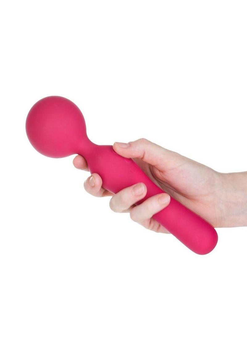 Swan The Swan Sceptre Rechargeable Silicone Dual End Wand Massager