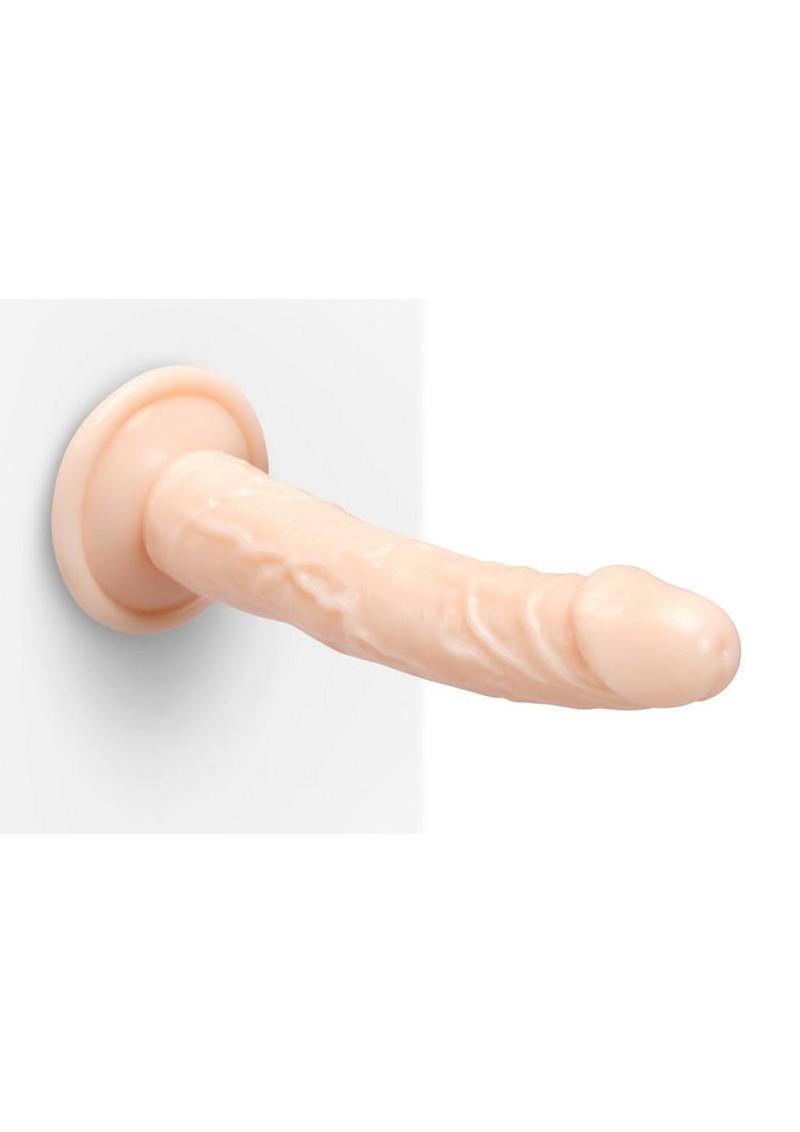Together Realistic Dildo with Suction Base - Vanilla - 6.75in