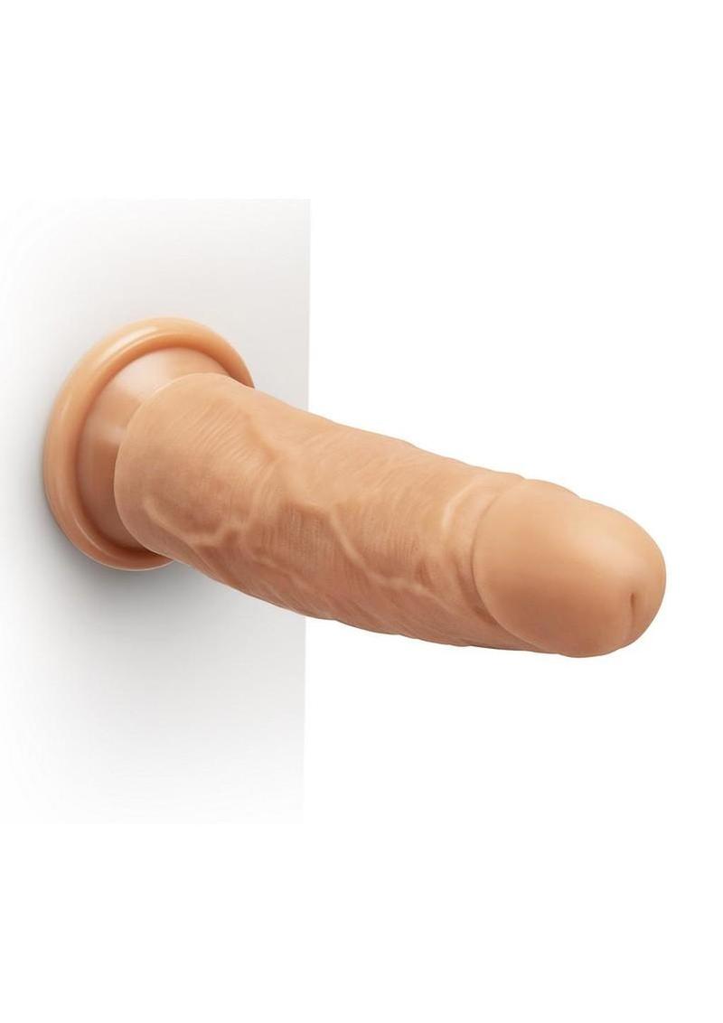 Together Realistic Dildo with Suction Base - Caramel - 7.75in