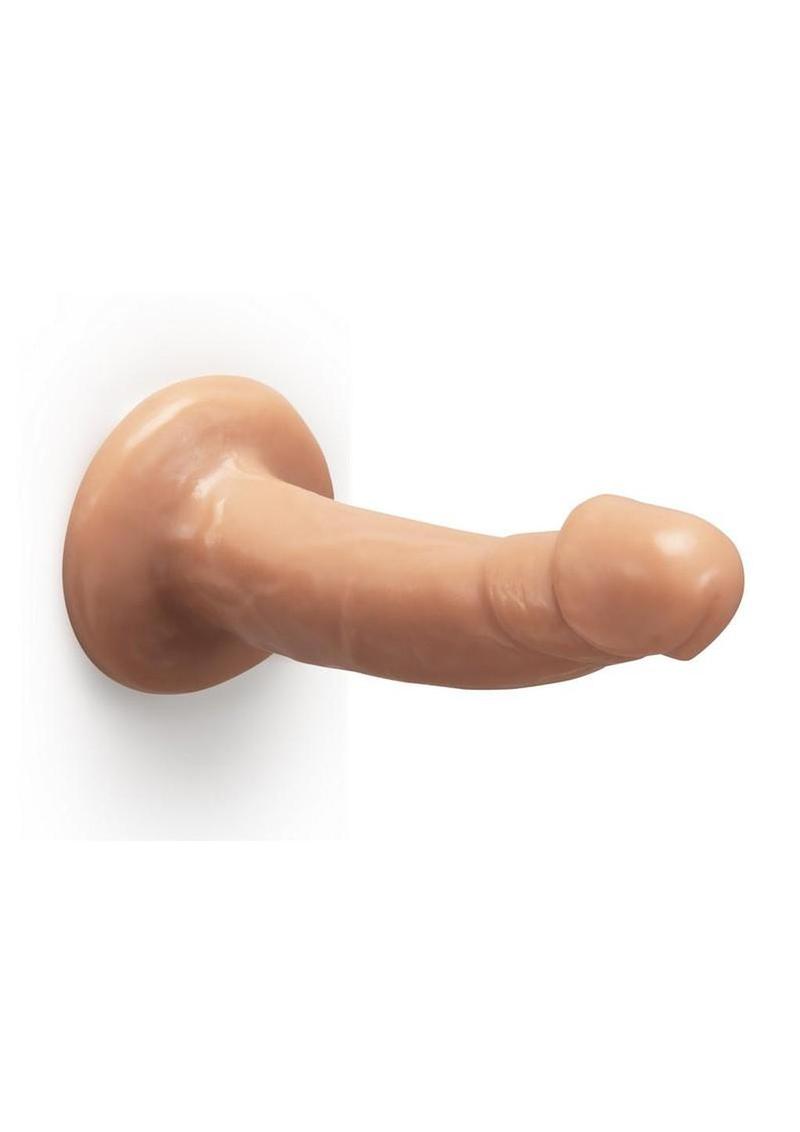 Together Realistic Dildo with Suction Base - Caramel - 8in
