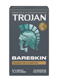 Trojan Condom Sensitivity Bare Skin Lubricated - 10 Pack
