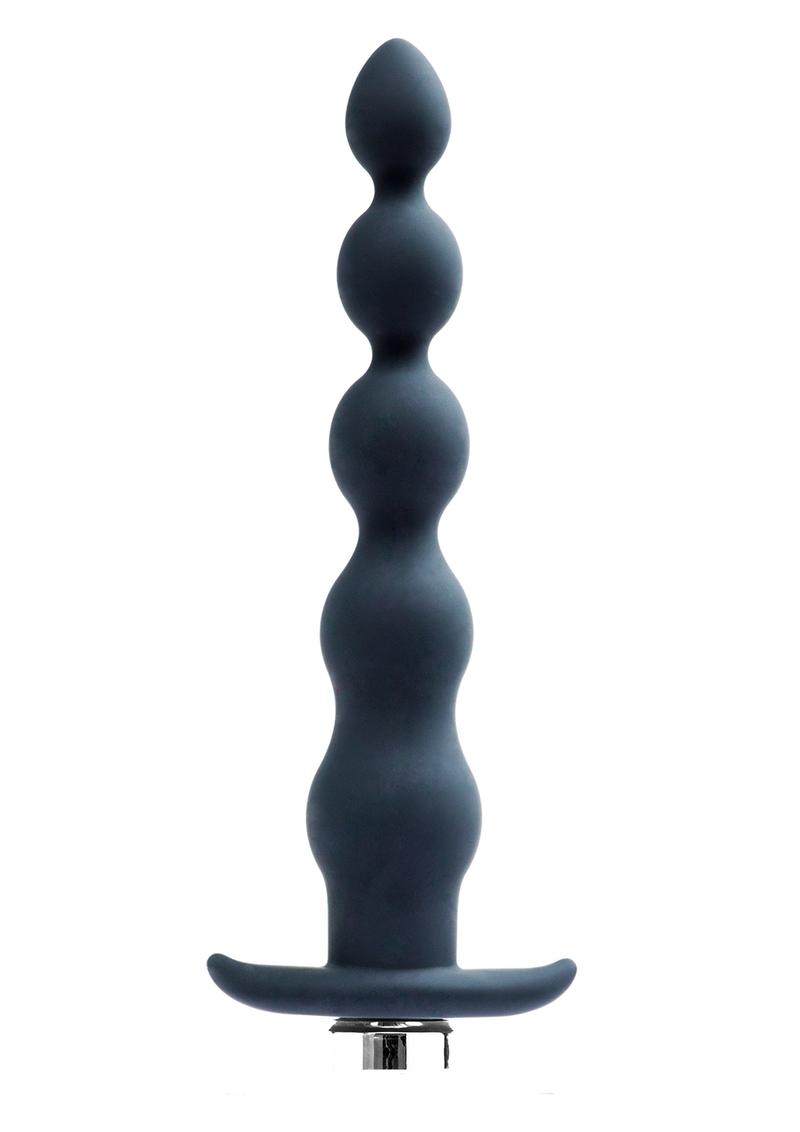 Vedo Quaker Plus Rechargeable Silicone Anal Vibrator - Just - Black