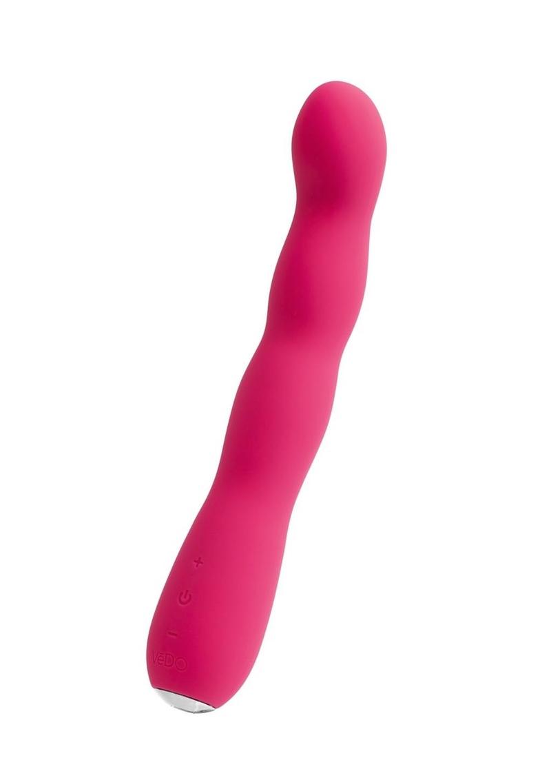 Vedo Quiver Plus Rechargeable Silicone Vibrator - Foxy