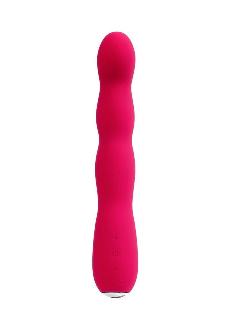 Vedo Quiver Plus Rechargeable Silicone Vibrator - Foxy