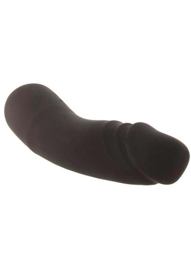 Vedo Rialto Silicone Rechargeable Realistic Vibrator - Black Pearl