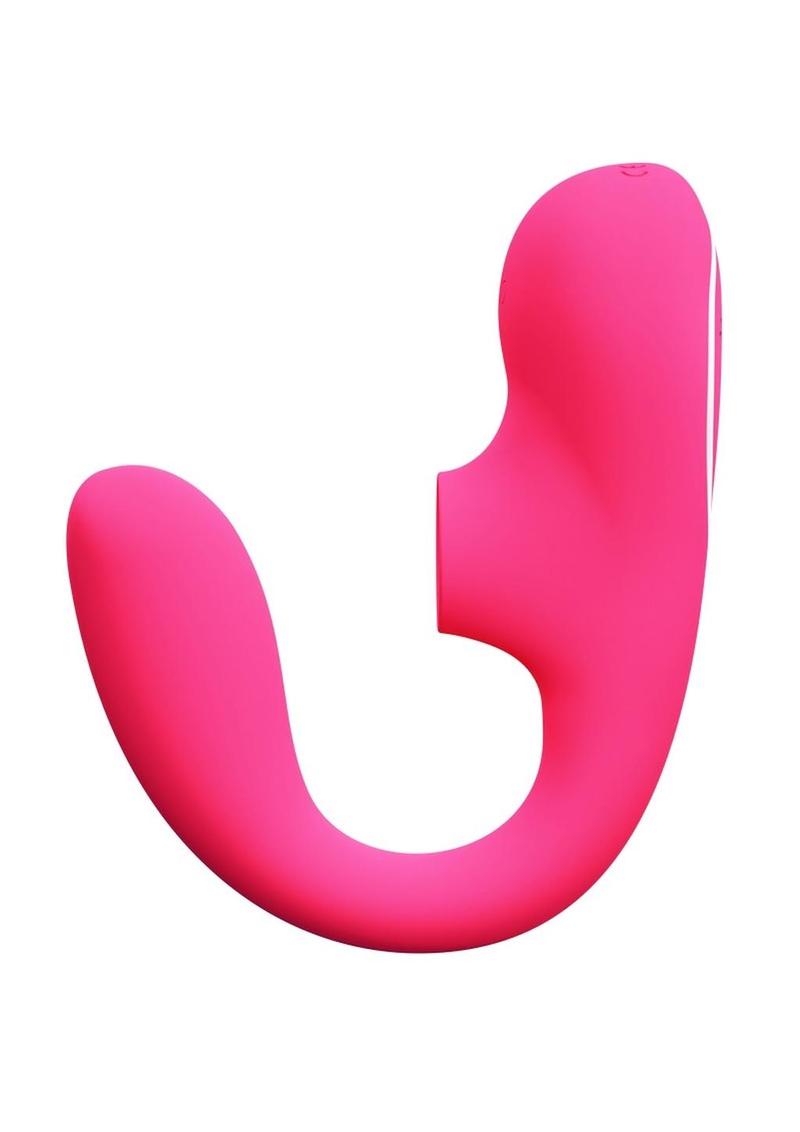 Vedo Suki Plus Rechargeable Silicone Dual Vibrator - Foxy