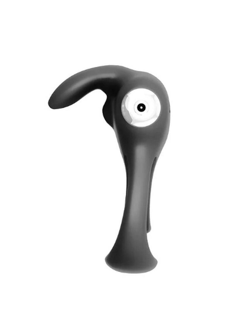 Vedo Thunder Bunny Rechargeable Silicone Dual Cock Ring - Just
