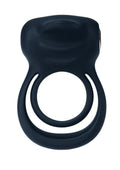 Vedo Trust Rechargeable Silicone Cock Ring - Black