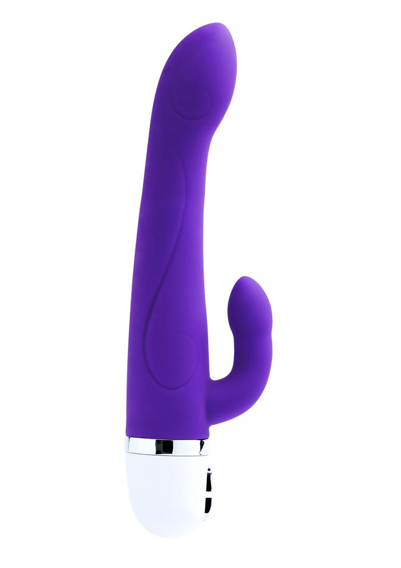 Vedo Wink Silicone Rabbit Vibrator - Into You - Blue/Indigo