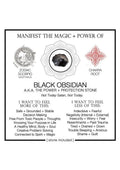 Warm Human Black Obsidian