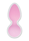 Wet Dreams Two Timer Rechargeable Silicone Pleasure Ball - Magenta/Pink