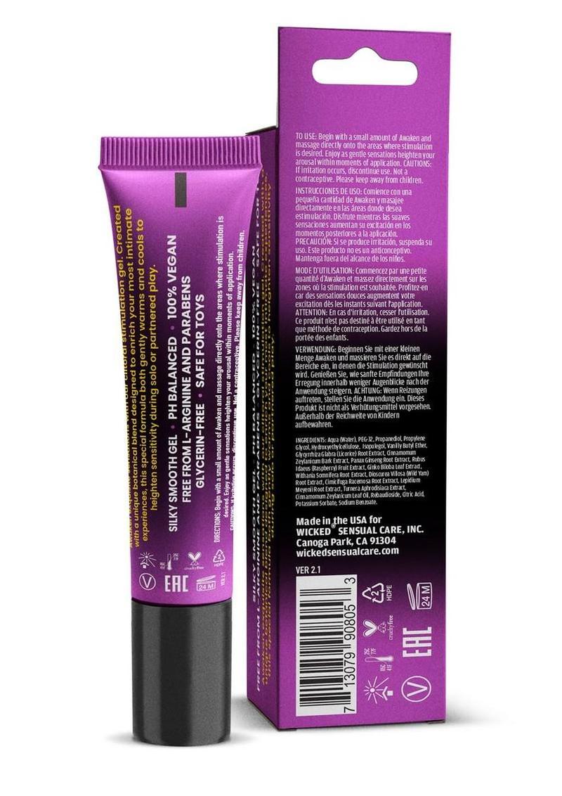 Wicked Awaken Stimulating Clitoral Gel