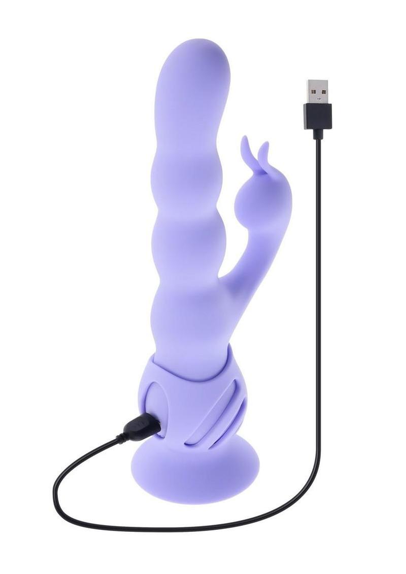 Wiggly Bunny Rechargeable Silicone Rabbit Vibrator