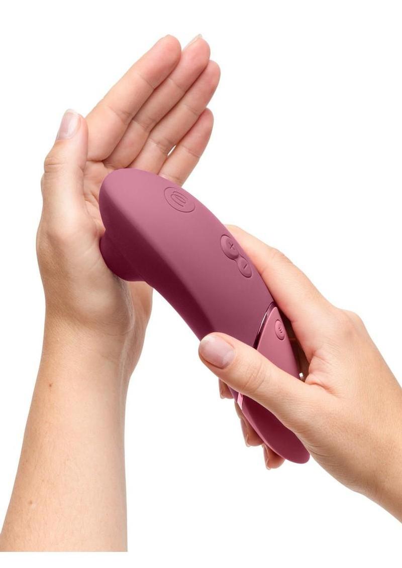 Womanizer Next Rechargeable Silicone 3d Pleasure Air Clitoral Stimulator - Dusty