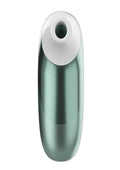 Womanizer Pleasure Air Pro Rechargeable Silicone Air Pulse Clitoral Vibrator - Sage - Green