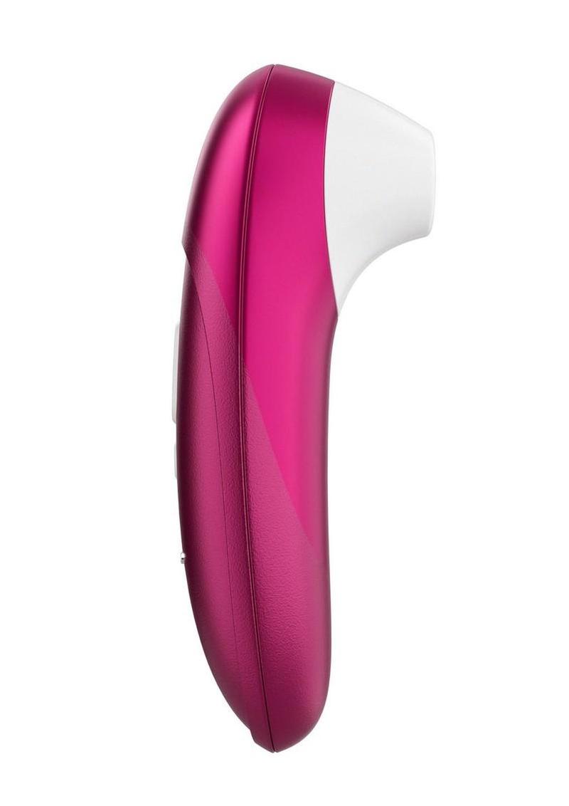Womanizer Pleasure Air Pro Rechargeable Silicone Air Pulse Clitoral Vibrator - Vibrant