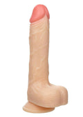 Working Stiff The Vibrating Surfer Rechargeable Vibrating Dildo - Vanilla