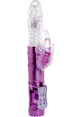 Wyld Vibes Deep Stroker Butterfly Rabbit Vibrator - Gold/Purple
