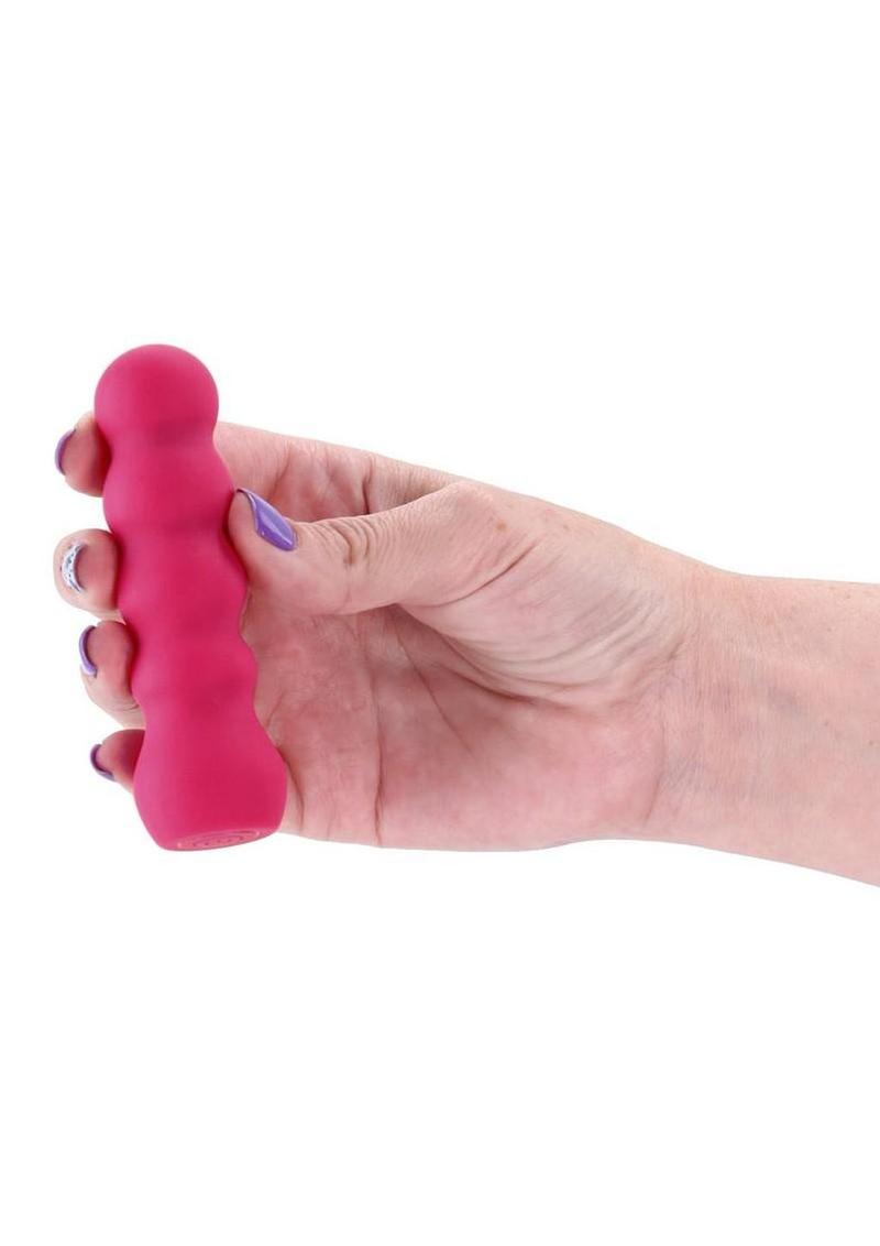 X and O's Embrace Rechargeable Silicone Compact Vibrator