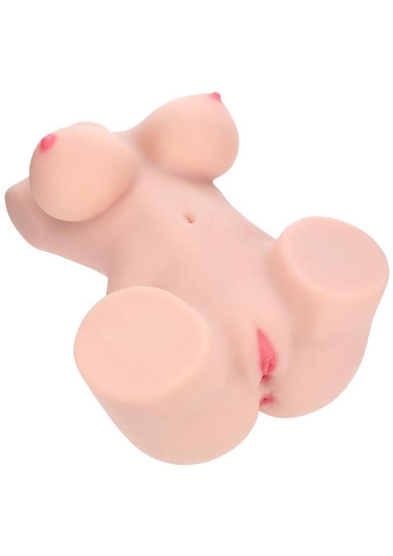 Xkin Aveline Luxe Dual Entry Bodyforms Masturbator - Pussy/Ass - Vanilla