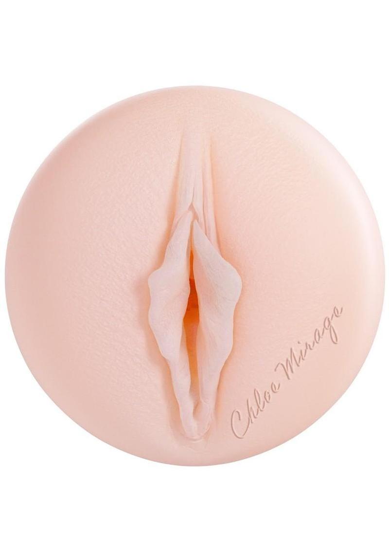 Xkin Chloe Mirage Rechargeable Vibrating Torch Masturbator - Pussy