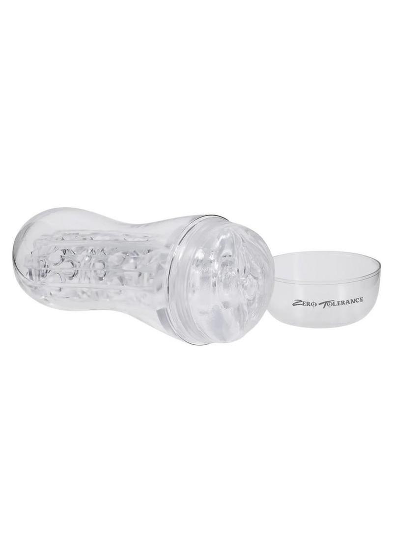 Zero Tolerance Casual Encounter Beaded Pussy Stroker with Vibrating C-Ring