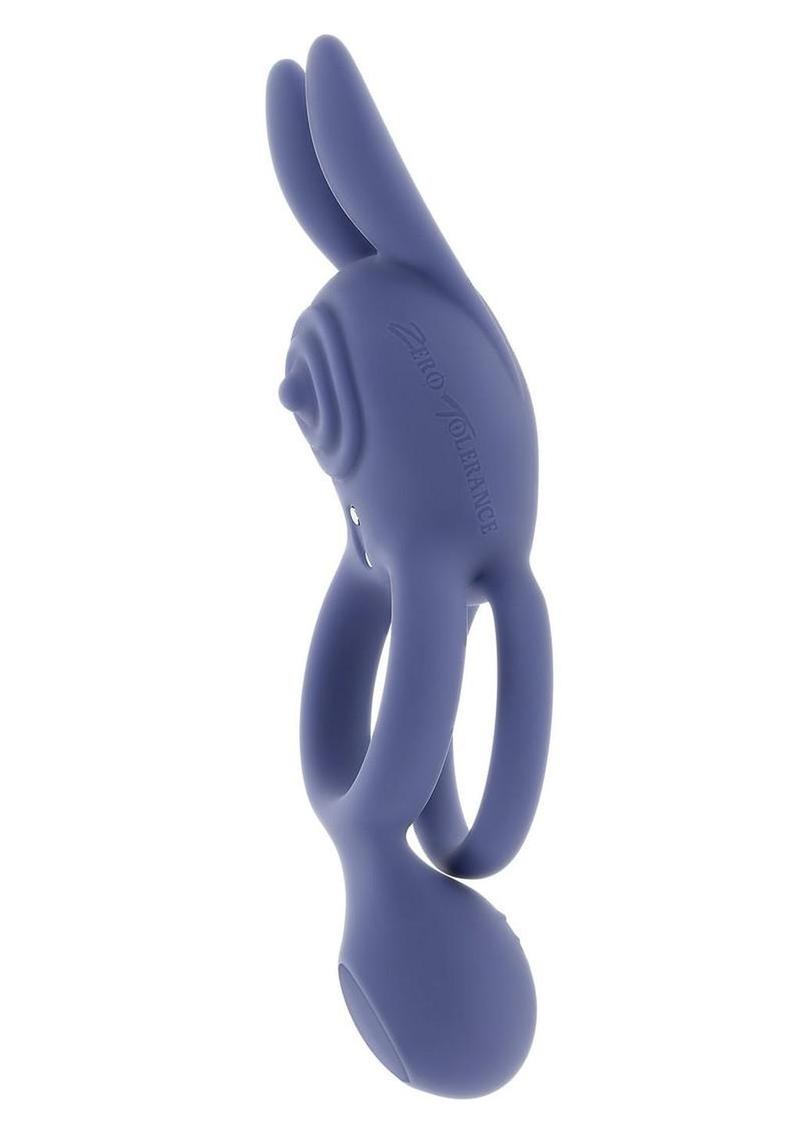 Zero Tolerance Naughty Bunny Rechargeable Silicone Vibrating Rabbit Cock Ring