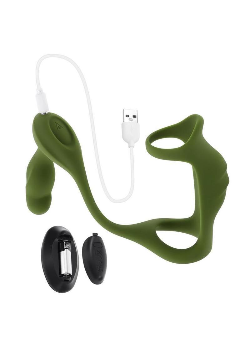 Zero Tolerance Prostate Power Pack Rechargeable Silicone Anal Vibrator with Remote